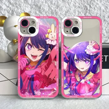 Anime Oshi Č. Ko Telefón Puzdro Pre IPhone 14 Plus 13 12 Mini 11 Pro Max 8 7 Plus Xs X Xr Silikónové Hnev Oči Kryt Funda Shell - Obrázok 1  