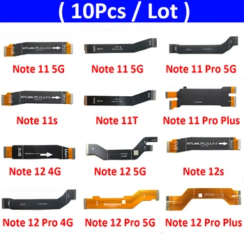 10Pcs/Veľa, Nové Pre Xiao Redmi Poznámka 11 12 Pro Plus 4G 5G 11S 11T 12s Hlavnej Doske Flex Kábel Náhradné diely - Obrázok 1  