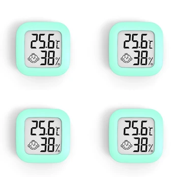 Mini Digitálny Teplomer Vlhkomer Vnútorné Miestnosti Vlhkosť Rozchod Meter LCD Displej Snímač Teploty Rozchod - Obrázok 1  