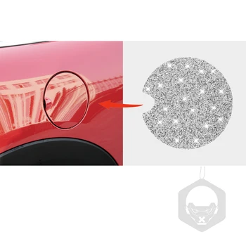 Auto Palivovej Nádrže Kryt Nálepky Diamant Štýl Pre BMW MINI R50 R52 - Obrázok 1  