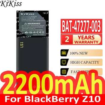 2200mAh KiKiss výkonnú Batériu BAT-47277-003 BAT47277003 Pre BlackBerry Z10 STL100-2-1-3 BBSTL100-4W BAT-47277-00 kontakty batérie - Obrázok 1  