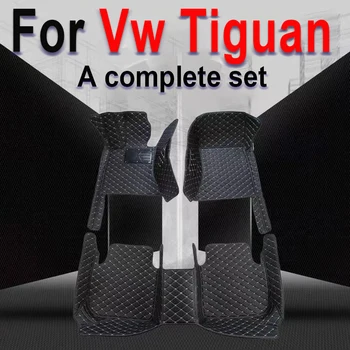 Vlastné 3D Auto Podlahové Rohože pre Volkswagen Vw Tiguan 2017-2023 Touareg 2019-2023 2011-2018 Interiérové Doplnky Umelej Kože - Obrázok 1  