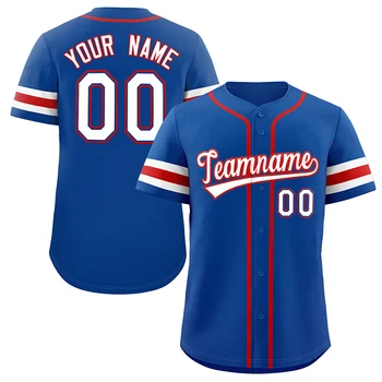 Prispôsobenie, Prispôsobenie Baseball Jersey Tím Tričko Tlač Osobné Meno Počet Hip Hop Oblečenie Baseball Muži/Ženy/Deti Tričko - Obrázok 1  